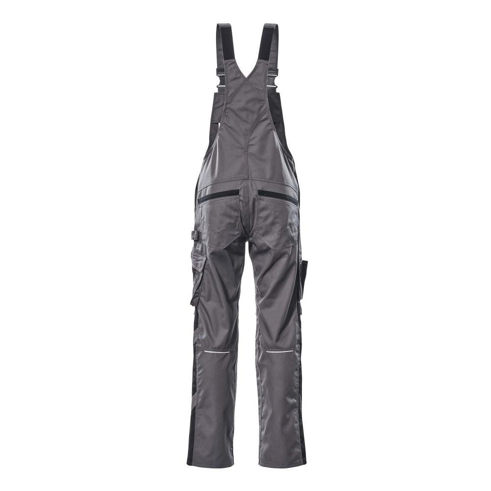 MASCOT® Augsburg dungarees, ανθρακί/μαύρο