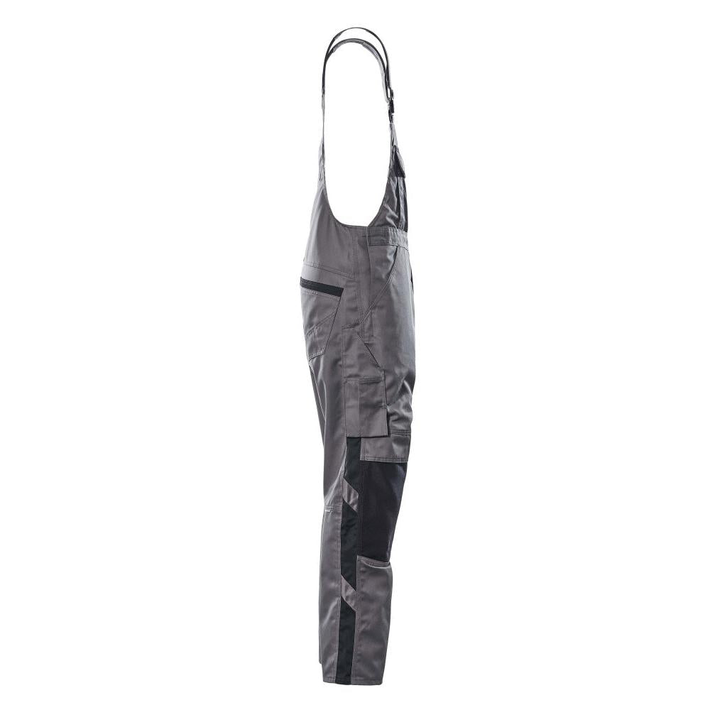 MASCOT® Augsburg dungarees, ανθρακί/μαύρο