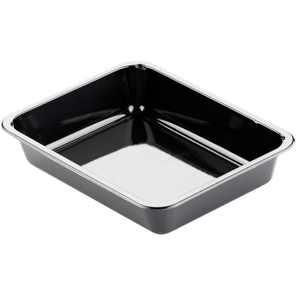 Το CPET-Schale 1 Schwarz CPET της Duni GmbH εντυπωσιάζει με γυαλιστερή, ανακλαστική επιφάνεια και ελαφρώς στρογγυλεμένες γωνίες - ιδανικό για την εστίαση.