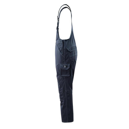 MASCOT® Lowell dungarees, μαύρο-μπλε