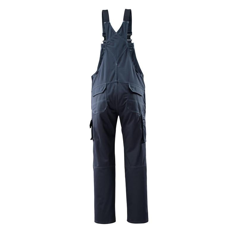 MASCOT® Lowell dungarees, μαύρο-μπλε