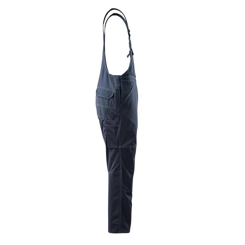 MASCOT® Lowell dungarees, μαύρο-μπλε