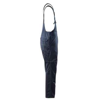 MASCOT® Lowell dungarees, μαύρο-μπλε