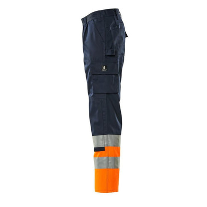 Παντελόνι MASCOT® Patos, navy/hi-vis πορτοκαλί