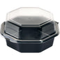 Το Duni GmbH Octaview® Schwarz/Transparent PS 160x160x80 mm Box (405 τεμάχια) είναι ένα premium δοχείο τροφίμων από πολυστυρόλιο με ένα διαφανές, τοποθετημένο καπάκι - ιδανικό για την επαγγελματική παρουσίαση τροφίμων.