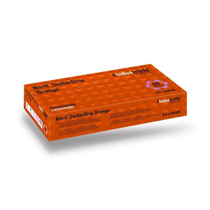 Meditrade stellargrip, πορτοκαλί μίας χρήσης γάντι από νιτρίλιο