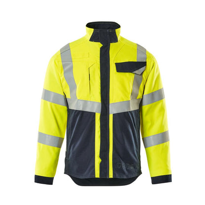 Μπουφάν εργασίας MASCOT® Biel Multisafe, hi-vis κίτρινο/μαύρο-μπλε