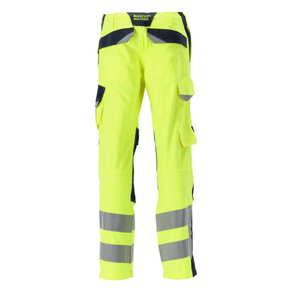 Παντελόνι MASCOT® Arbon Multisafe, hi-vis κίτρινο/μαύρο-μπλε