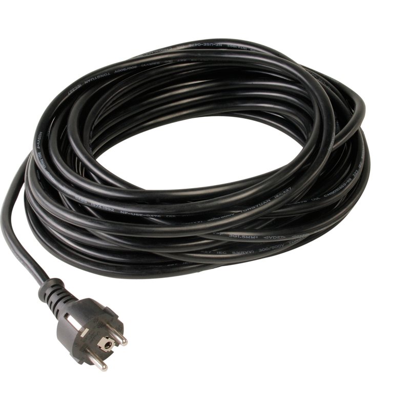 Γραμμή τροφοδοσίας Numatic για μηχανές κυλινδρικής βούρτσας καλωδίων Numatic 12 m, μαύρο | Συσκευασία (1 τεμάχιο)