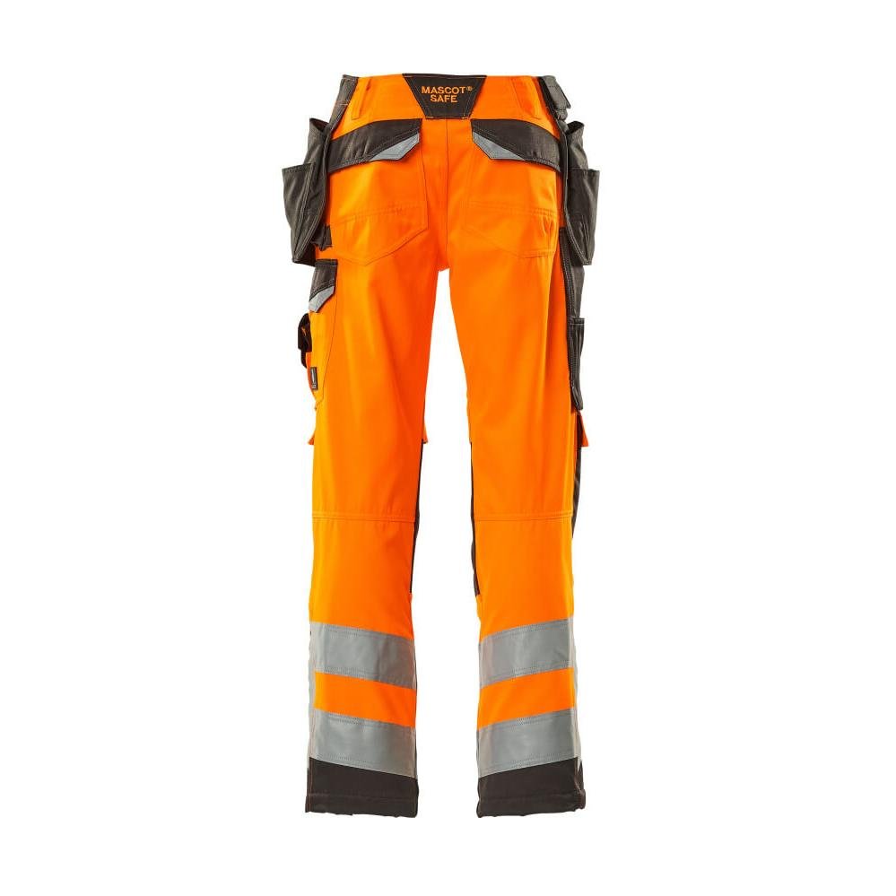 MASCOT® Wigan craftsman παντελόνι, πορτοκαλί/σκούρο ανθρακί