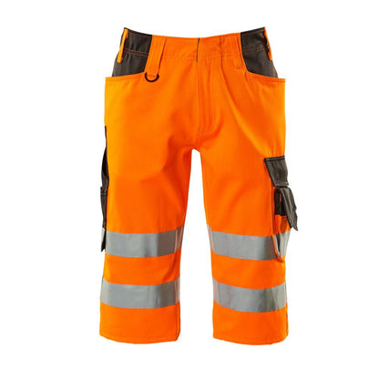 MASCOT® Luton παντελόνι μήκους τριών τετάρτων, πορτοκαλί/σκούρο ανθρακί