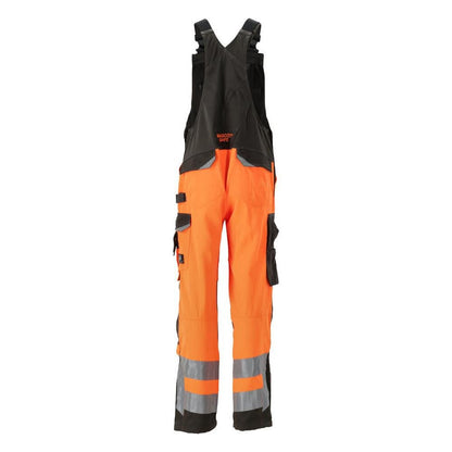 MASCOT® Newcastle dungarees, hi-vis πορτοκαλί/σκούρο ανθρακί
