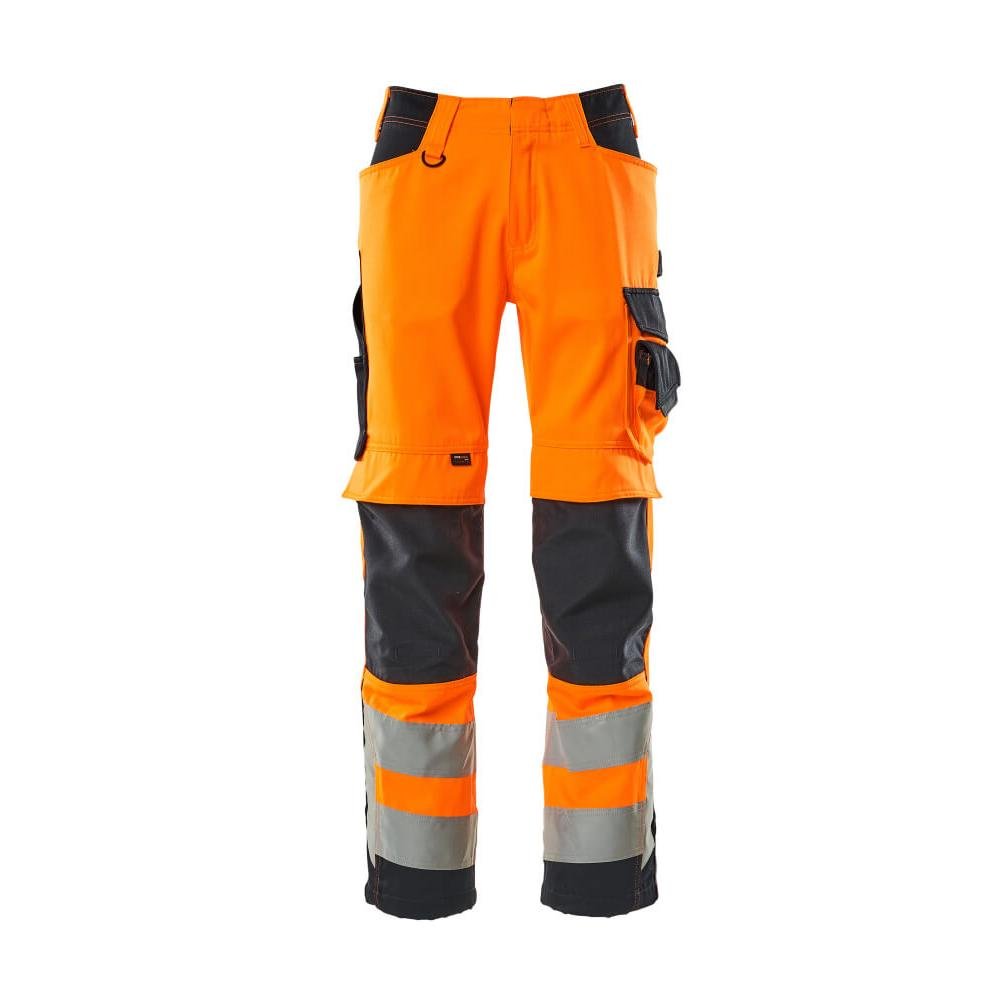 Παντελόνι MASCOT® Kendal, hi-vis πορτοκαλί/μαύρο-μπλε