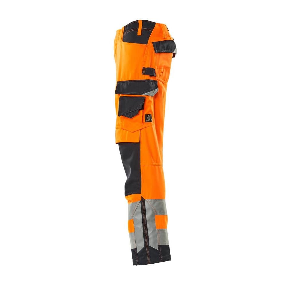 Παντελόνι MASCOT® Kendal, hi-vis πορτοκαλί/μαύρο-μπλε