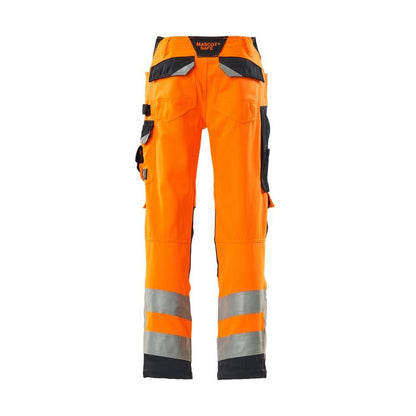 Παντελόνι MASCOT® Kendal, hi-vis πορτοκαλί/μαύρο-μπλε