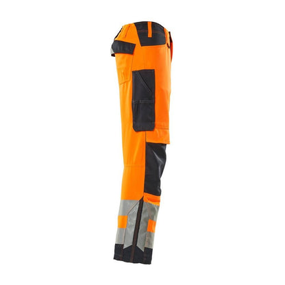 Παντελόνι MASCOT® Kendal, hi-vis πορτοκαλί/μαύρο-μπλε