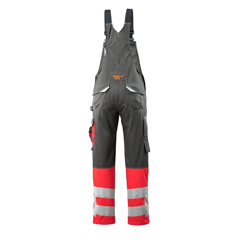 Μπουντρούμια MASCOT® Sunderland, σκούρο ανθρακί/hi-vis κόκκινο