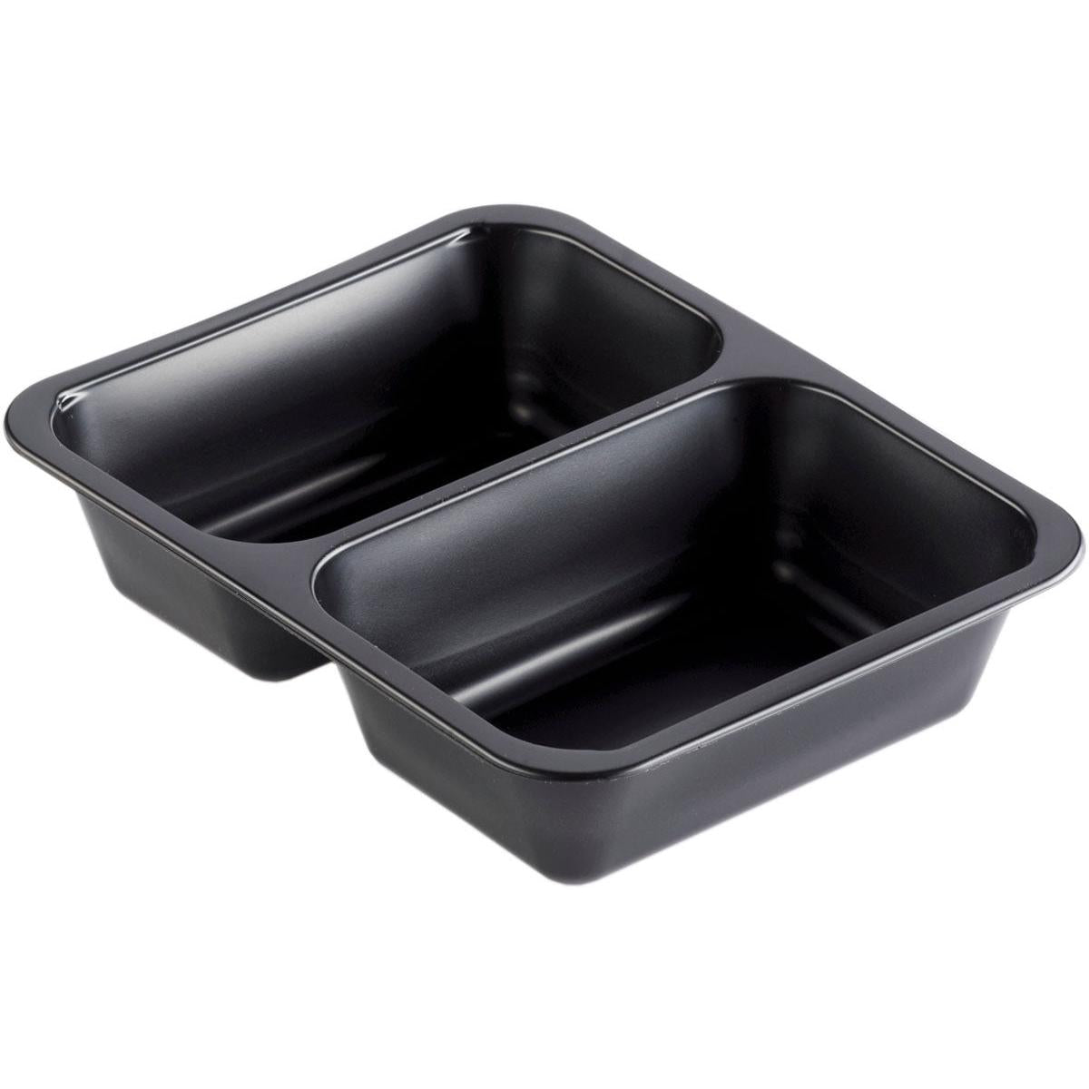 Το PP μπολ Caterline 2 Μαύρο PP 227x178 από την Duni GmbH προσφέρει δύο ορθογώνιους χώρους, είναι αντικολλητικό, με βαθιά και λεία εσωτερική επιφάνεια - ιδανικό για εκδηλώσεις catering.