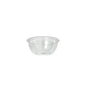 Τα Starpak 100 Dressingschalen είναι διαφανή, στρογγυλά δοχεία PS (50 ml, Ø 6,7 cm × 2,7 cm), που απεικονίζονται από ελαφρώς αυξημένη γωνία σε απλό λευκό φόντο – ιδανικά για χρήση στη γαστρονομία. Συσκευασία με 100 τεμάχια σε φύλλο.