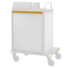 VERMOP πίσω τοίχος H+ 10l κουτί Platinum White 738 x 600 x 9 cm