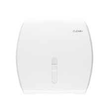 Clear+ Jumbo Toilettenpapierspender weiß