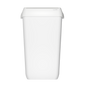 Clear+ Abfallbehälter 43l weiß