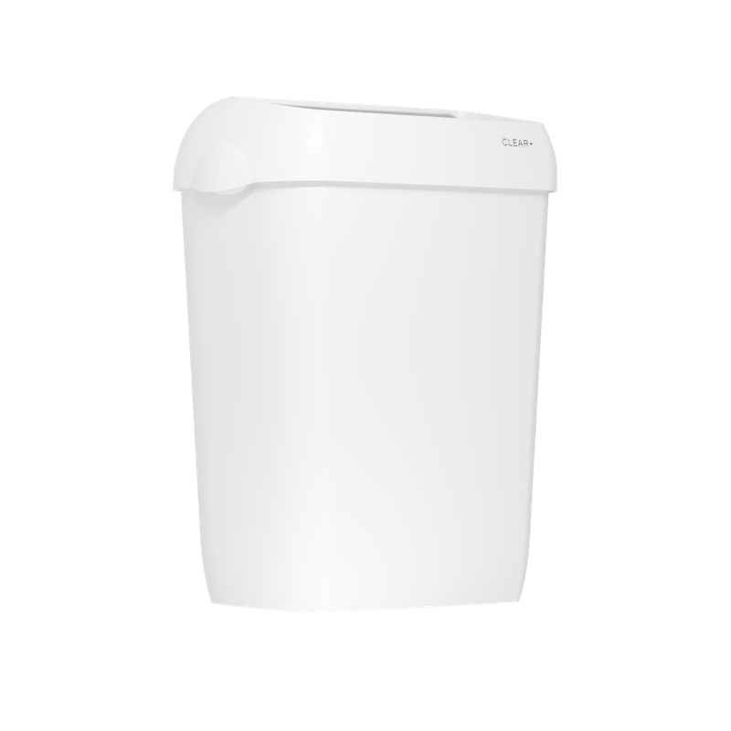 Clear+ Abfallbehälter 23l weiß
