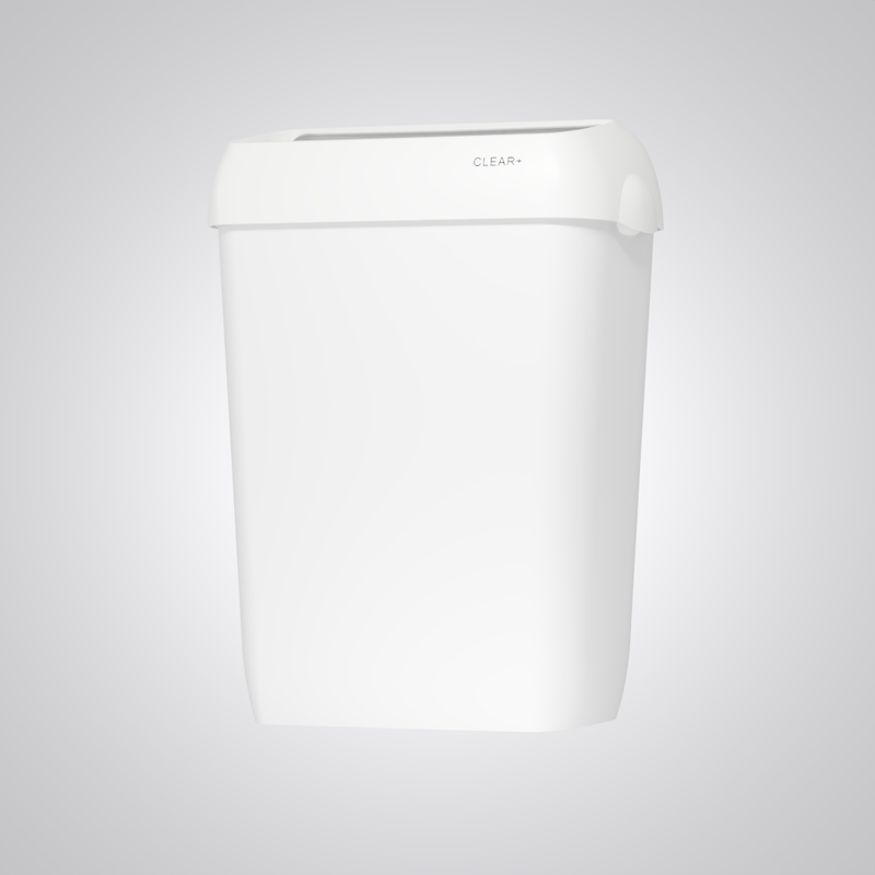 Clear+ Abfallbehälter 23l weiß