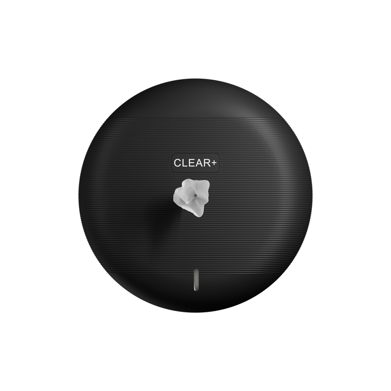 CLEAR+ EcoBlack Centerfeed Toilettenpapierspender