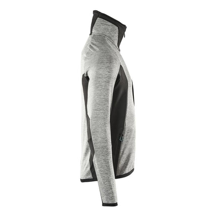 Πουλόβερ φλις με μπουφάν microfleece με φερμουάρ