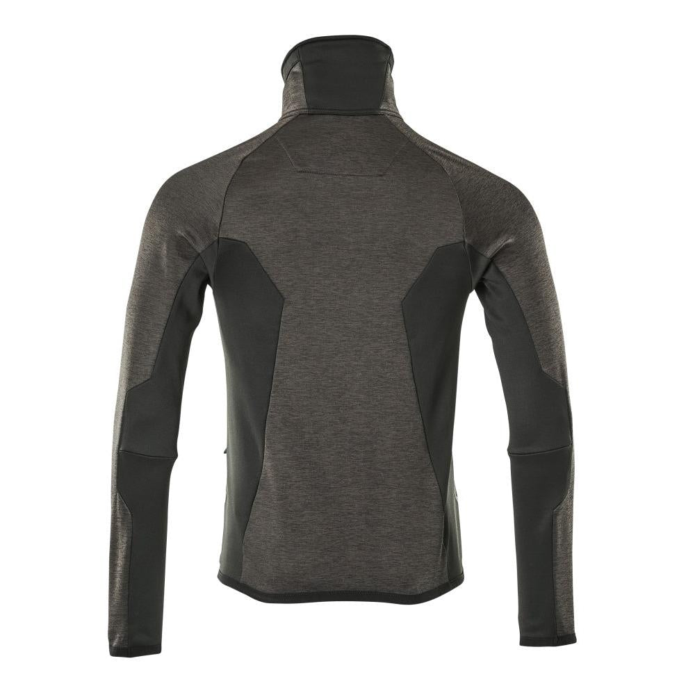 Πουλόβερ φλις με μπουφάν microfleece με φερμουάρ