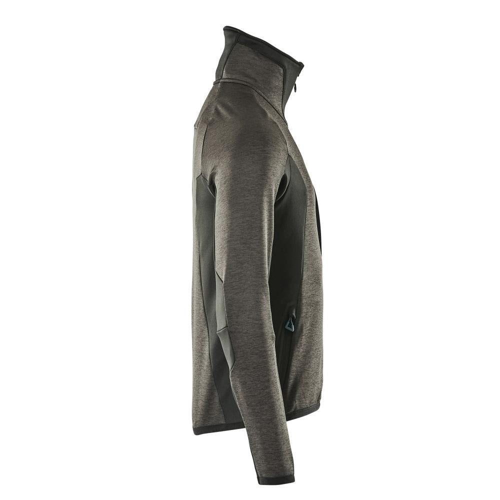 Πουλόβερ φλις με μπουφάν microfleece με φερμουάρ