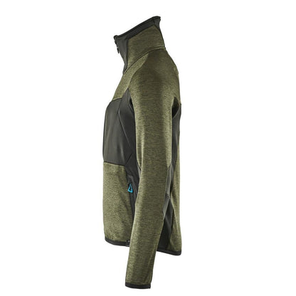 Πουλόβερ φλις με μπουφάν microfleece με φερμουάρ