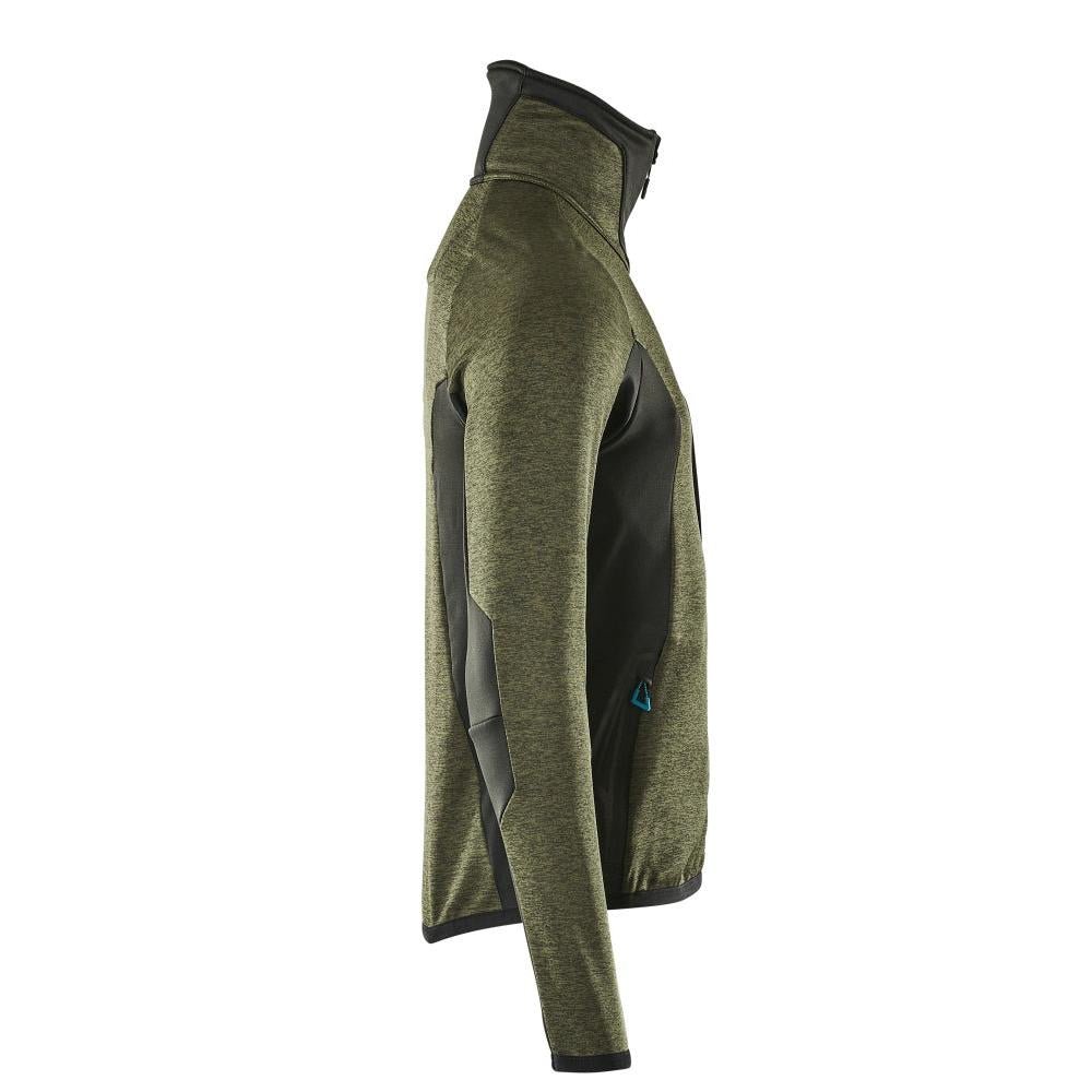 Πουλόβερ φλις με μπουφάν microfleece με φερμουάρ