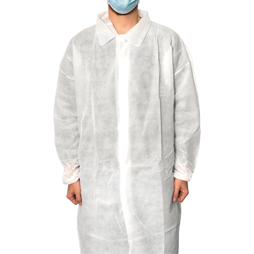 MaiMed-Coat V, παλτό επισκέπτη από φλις με 4 καρφιά πρέσας, περ. 120 εκ