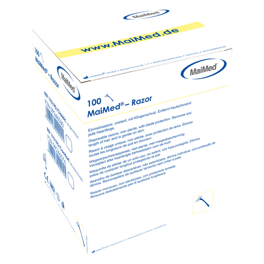 MaiMed - Razor Classic ξυραφάκι μιας χρήσης, μη αποστειρωμένο, 100 τμχ/κουτί. | Κουτί (100 τεμάχια)