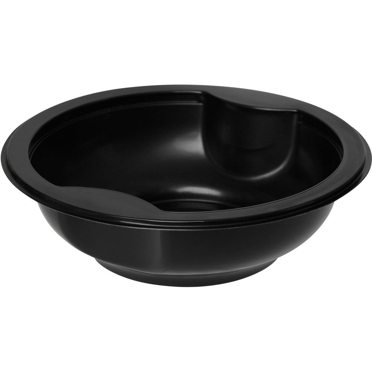 Η Duni GmbH Multi-Schale Schwarz PP+MIN 153x153 είναι ένα μαύρο, στρογγυλό μπολ με δύο επίπεδες εσοχές στην άκρη - ιδανικό για ξεχωριστό σερβίρισμα φαγητών στην κουζίνα με μπολ.