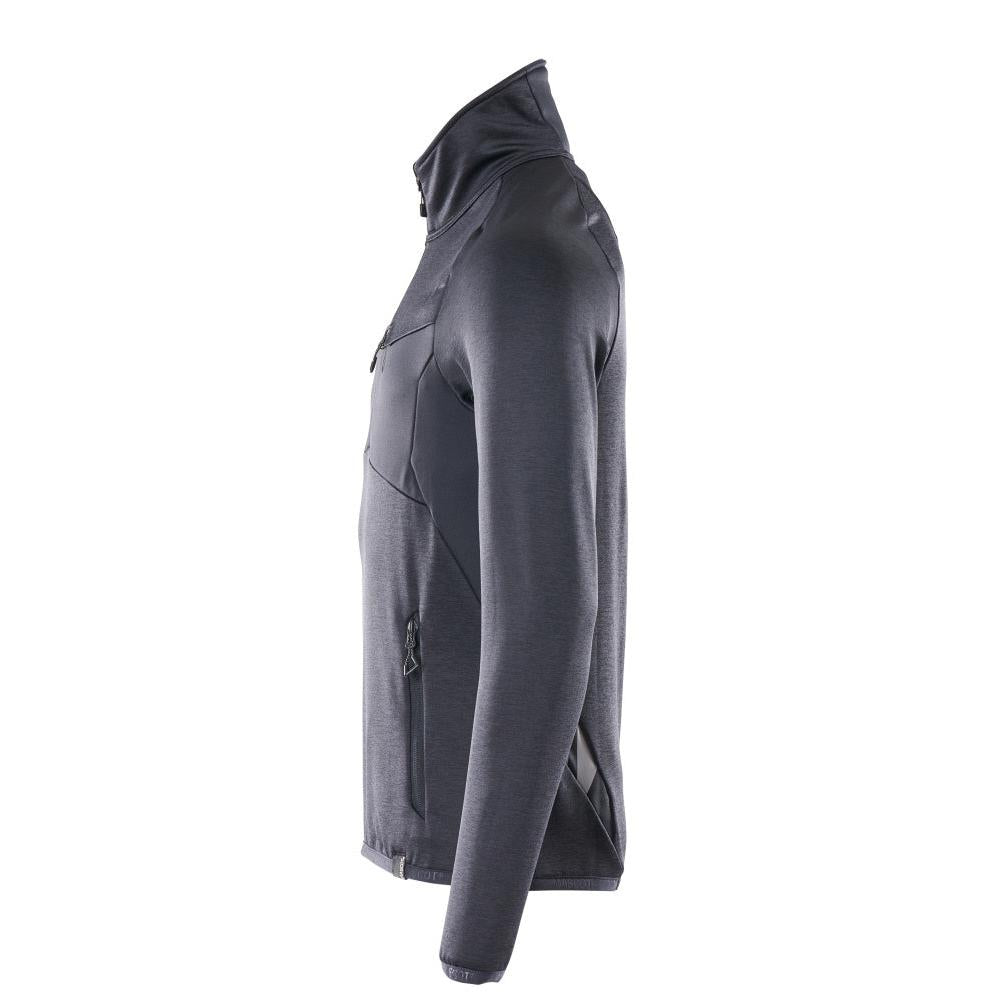 Πουλόβερ φλις με κοντό μπουφάν microfleece με φερμουάρ