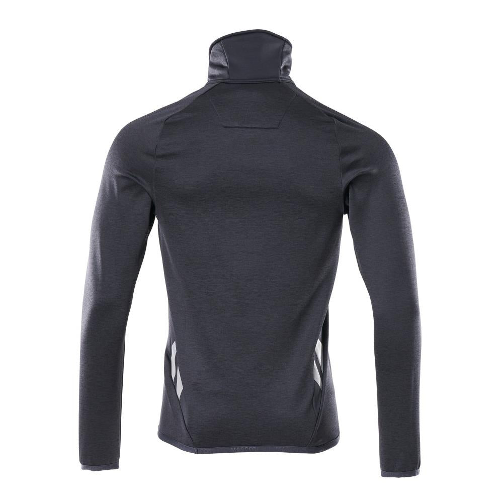Πουλόβερ φλις με κοντό μπουφάν microfleece με φερμουάρ