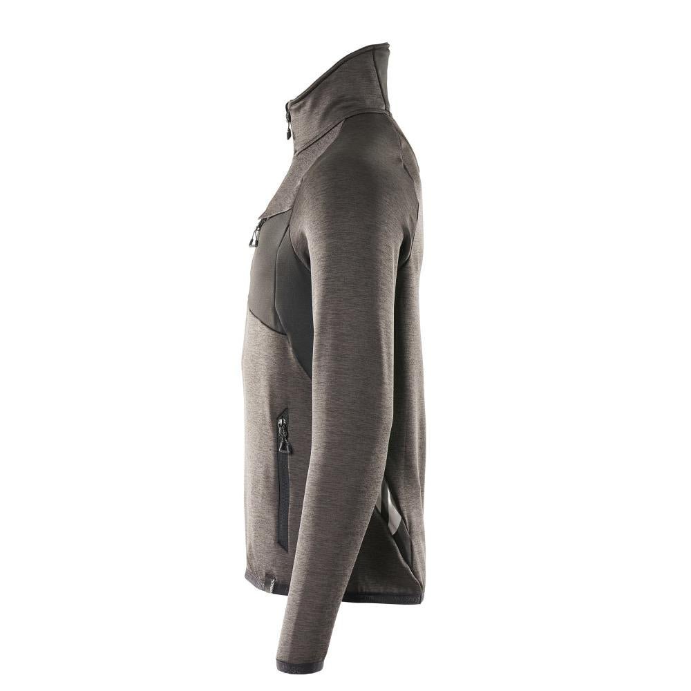 Πουλόβερ φλις με κοντό μπουφάν microfleece με φερμουάρ