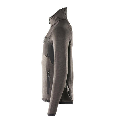 Πουλόβερ φλις με κοντό μπουφάν microfleece με φερμουάρ
