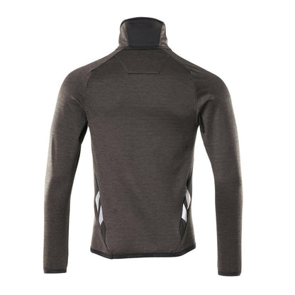 Πουλόβερ φλις με κοντό μπουφάν microfleece με φερμουάρ