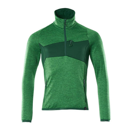 Πουλόβερ φλις με κοντό μπουφάν microfleece με φερμουάρ
