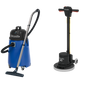 Numatic μονό δίσκο μηχάνημα HFM1515R / ESM σετ 5B με ηλεκτρική σκούπα νερού WV800-2 και PadLoc Trei | Συσκευασία (1 τεμάχιο)