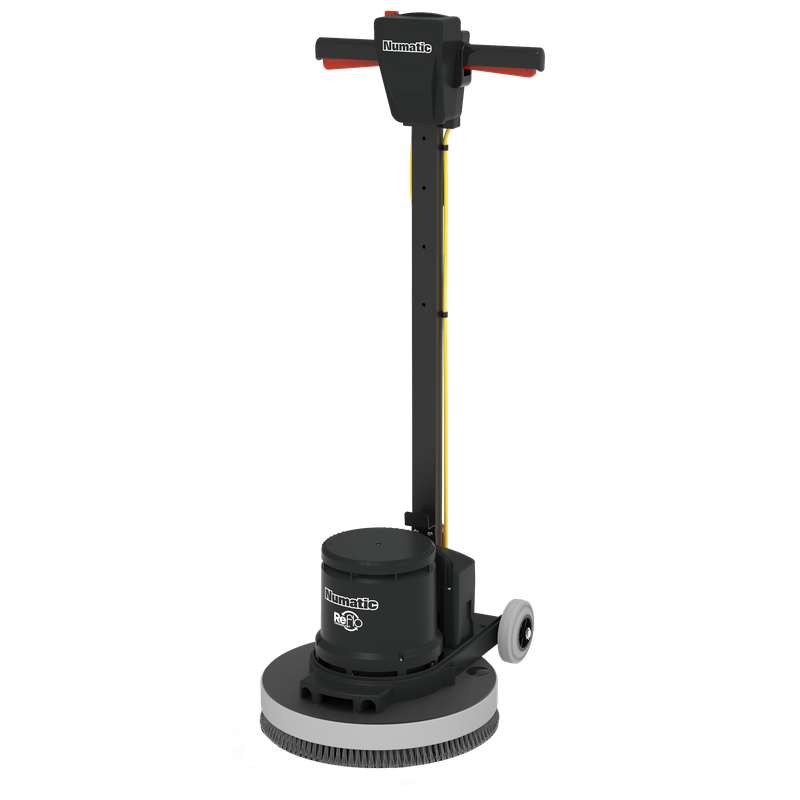 Numatic σετ ESM μηχανή μονού δίσκου HFM-1515R + βούρτσα Ten-Tec, κόκκινο | Συσκευασία (1 τεμάχιο)