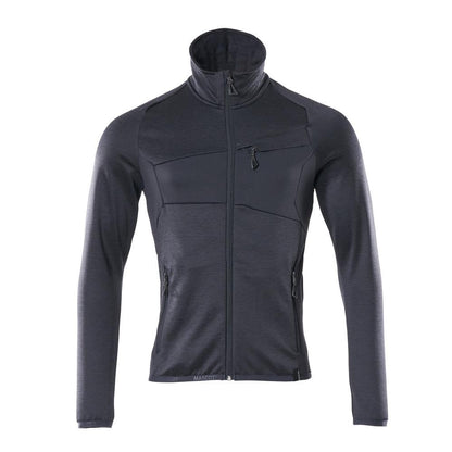 Πουλόβερ φλις με μπουφάν microfleece με φερμουάρ