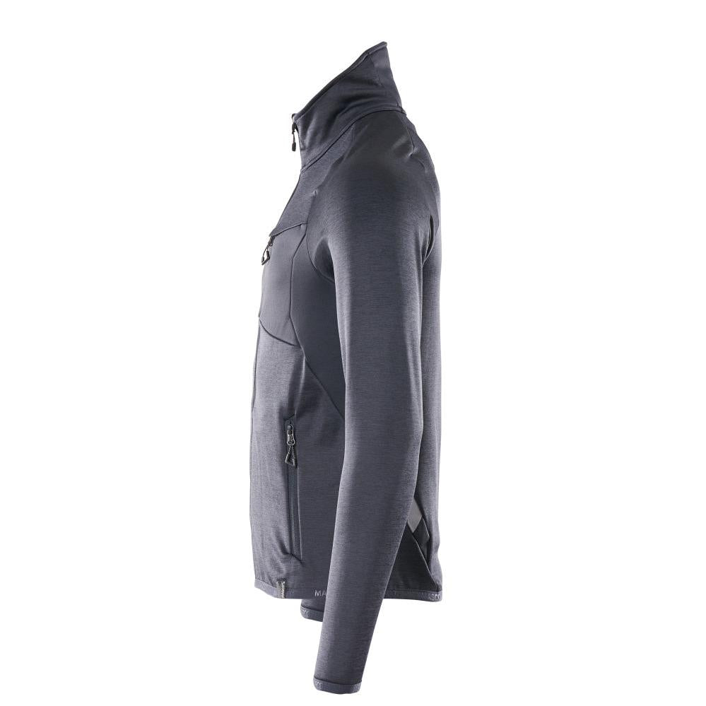 Πουλόβερ φλις με μπουφάν microfleece με φερμουάρ