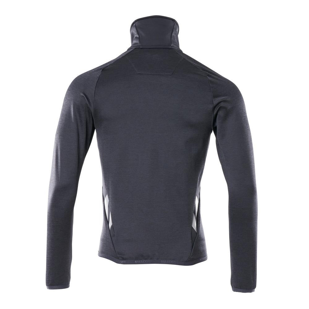 Πουλόβερ φλις με μπουφάν microfleece με φερμουάρ
