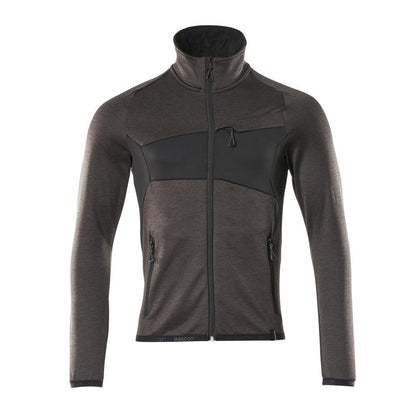 Πουλόβερ φλις με μπουφάν microfleece με φερμουάρ
