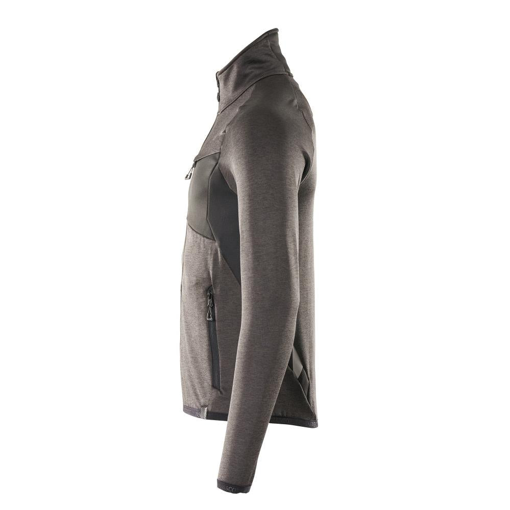 Πουλόβερ φλις με μπουφάν microfleece με φερμουάρ